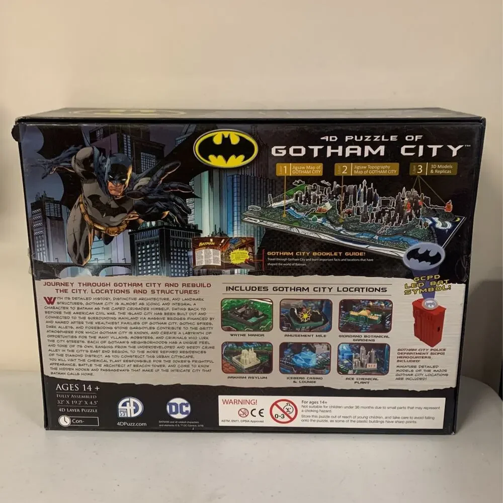 4D Gotham City Puzzle